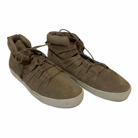 Joie Daniela Suede Sneakers Tan 39.5 - Picture 2 of 7